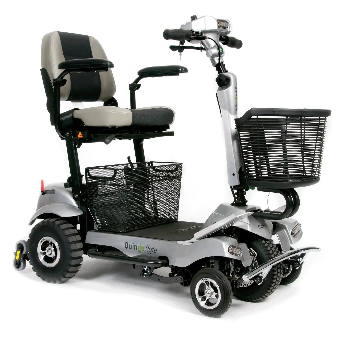 ComfyGo Quingo Flyte – Compact, Foldable Mobility Scooter with Self Loading Ramp