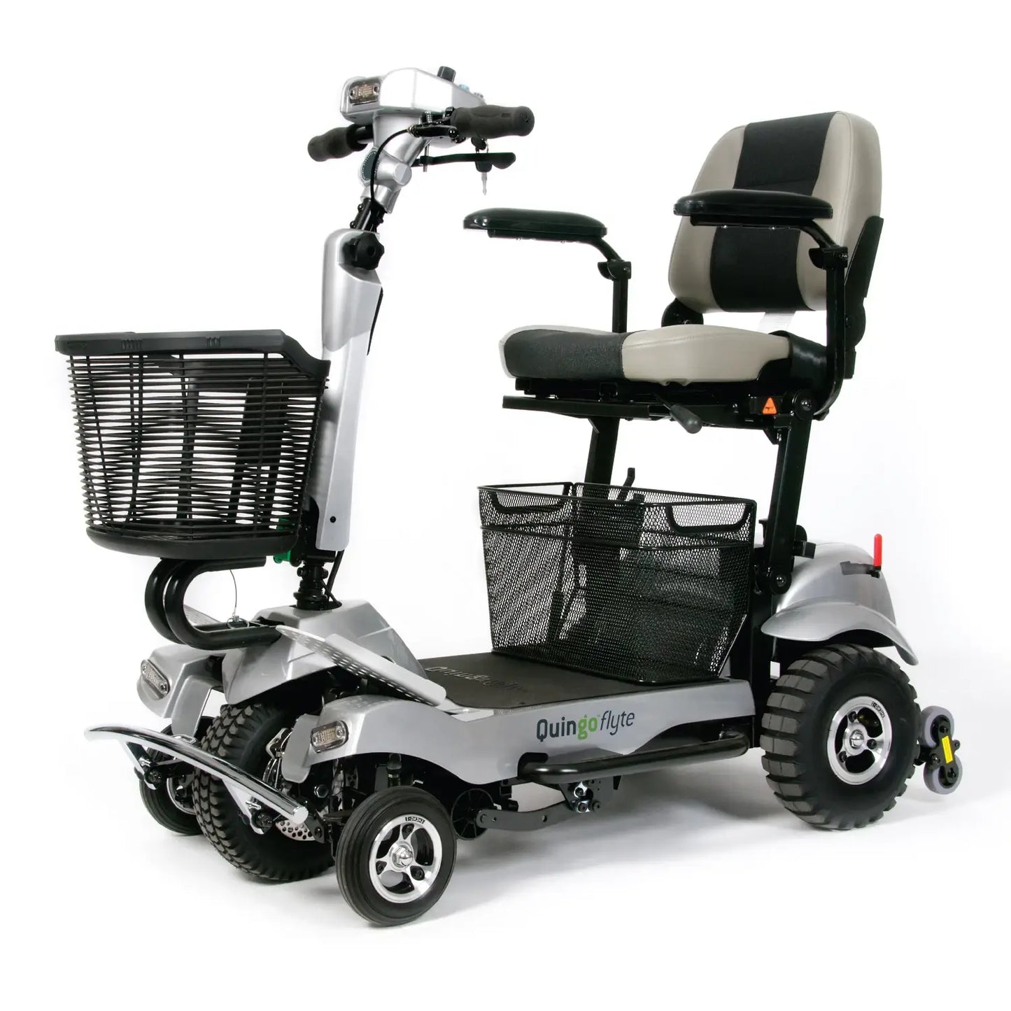 ComfyGo Quingo Flyte – Compact, Foldable Mobility Scooter with Self Loading Ramp