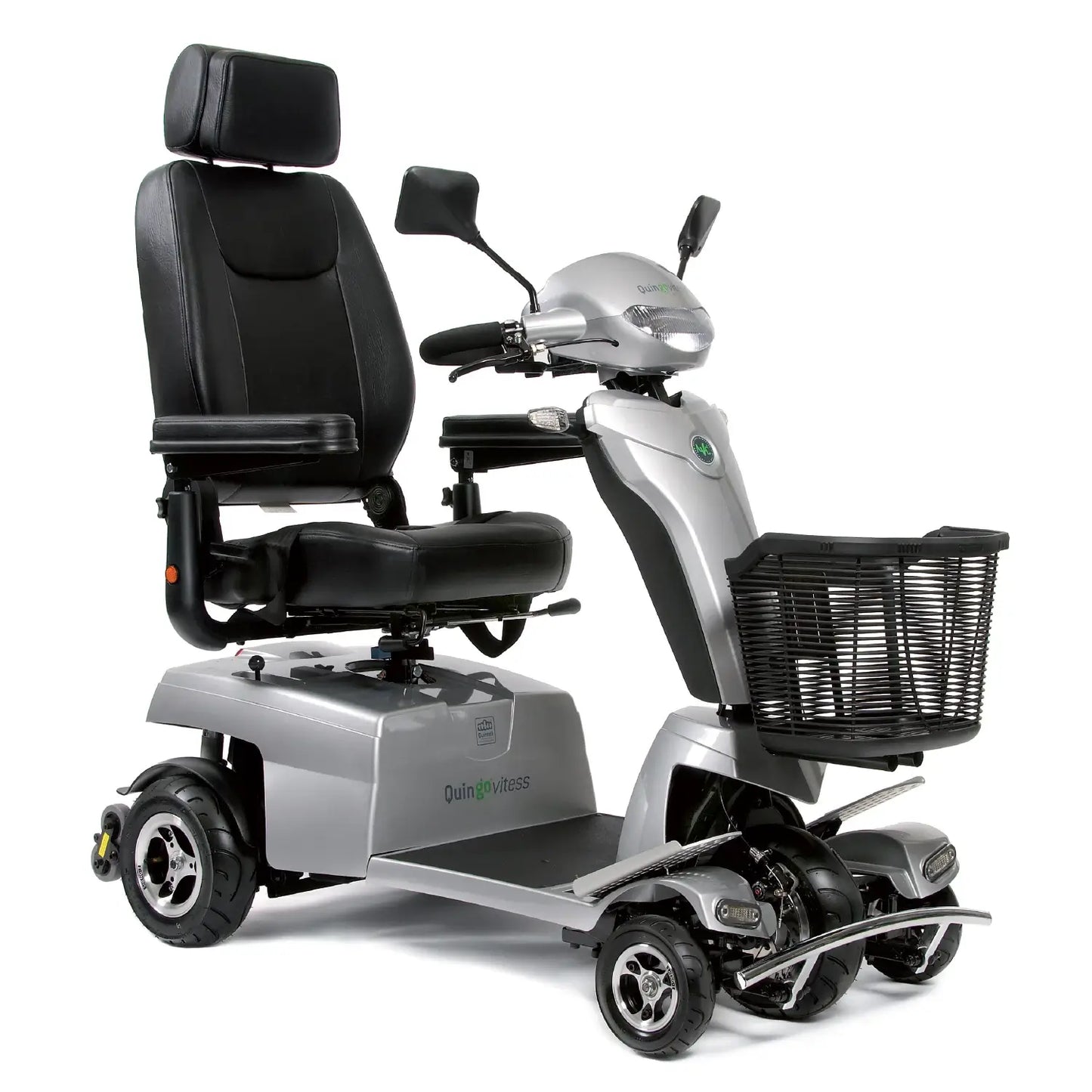 ComfyGo Quingo Vitess 2 – All-Terrain Mobility Scooter with 5-Wheel Stability