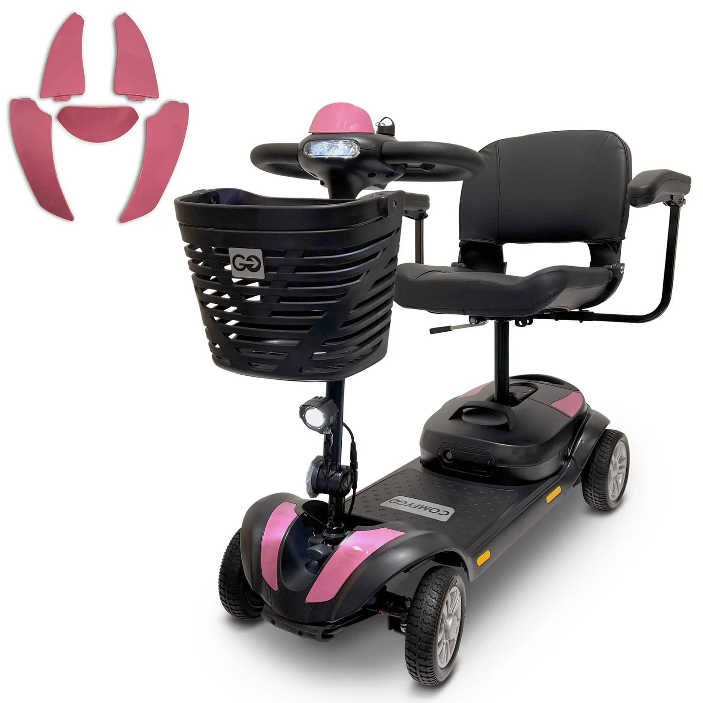 ComfyGo Z-4 Ultra-Light Electric Mobility Scooter | Foldable, Portable & Travel-Friendly