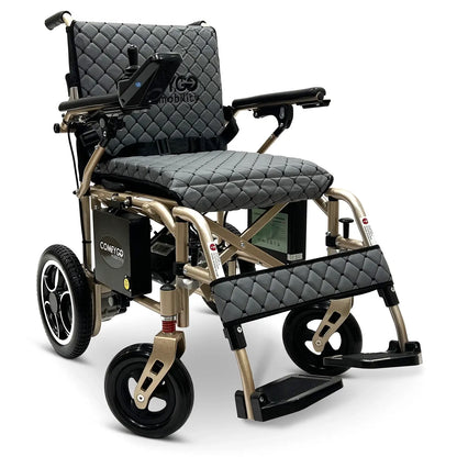 X-7 ComfyGO Lightweight Foldable Electric Wheelchair for Travel