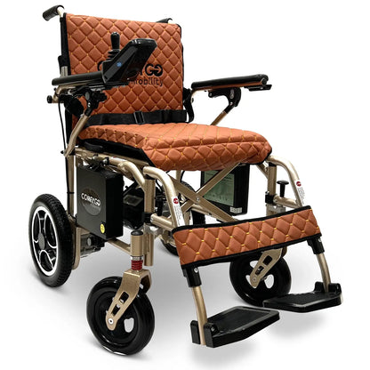 X-7 ComfyGO Lightweight Foldable Electric Wheelchair for Travel