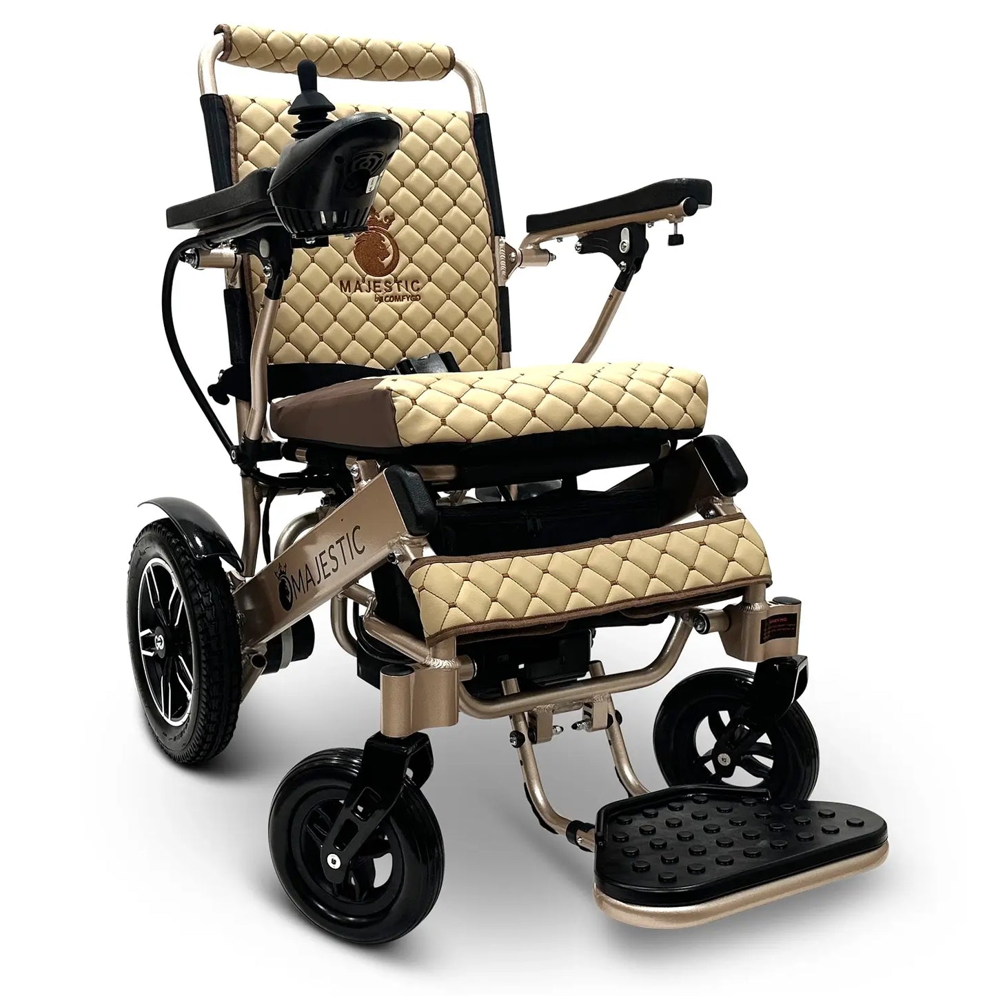 ComfyGo IQ-8000 Portable Electric Power Wheelchair | Lightweight & Foldable