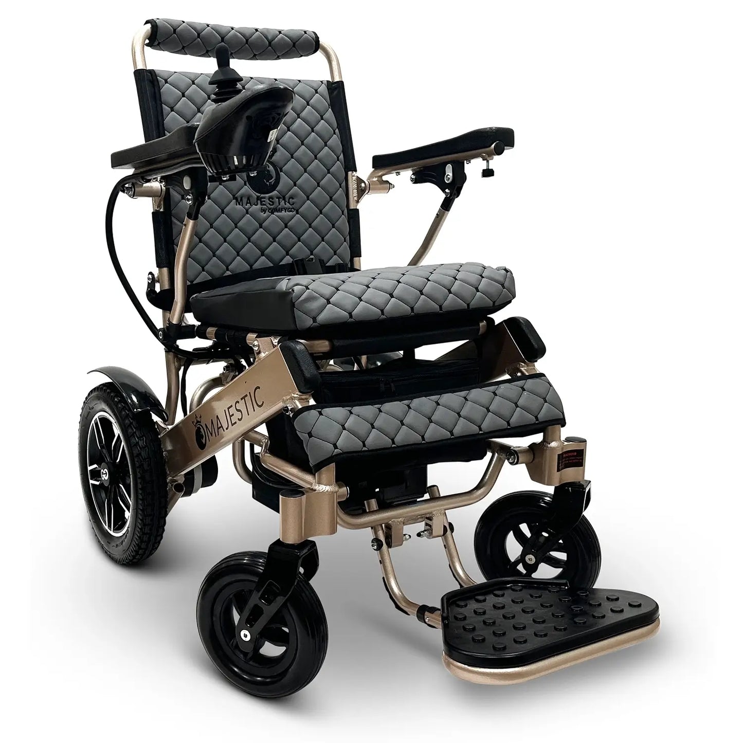 ComfyGo IQ-8000 Portable Electric Power Wheelchair | Lightweight & Foldable