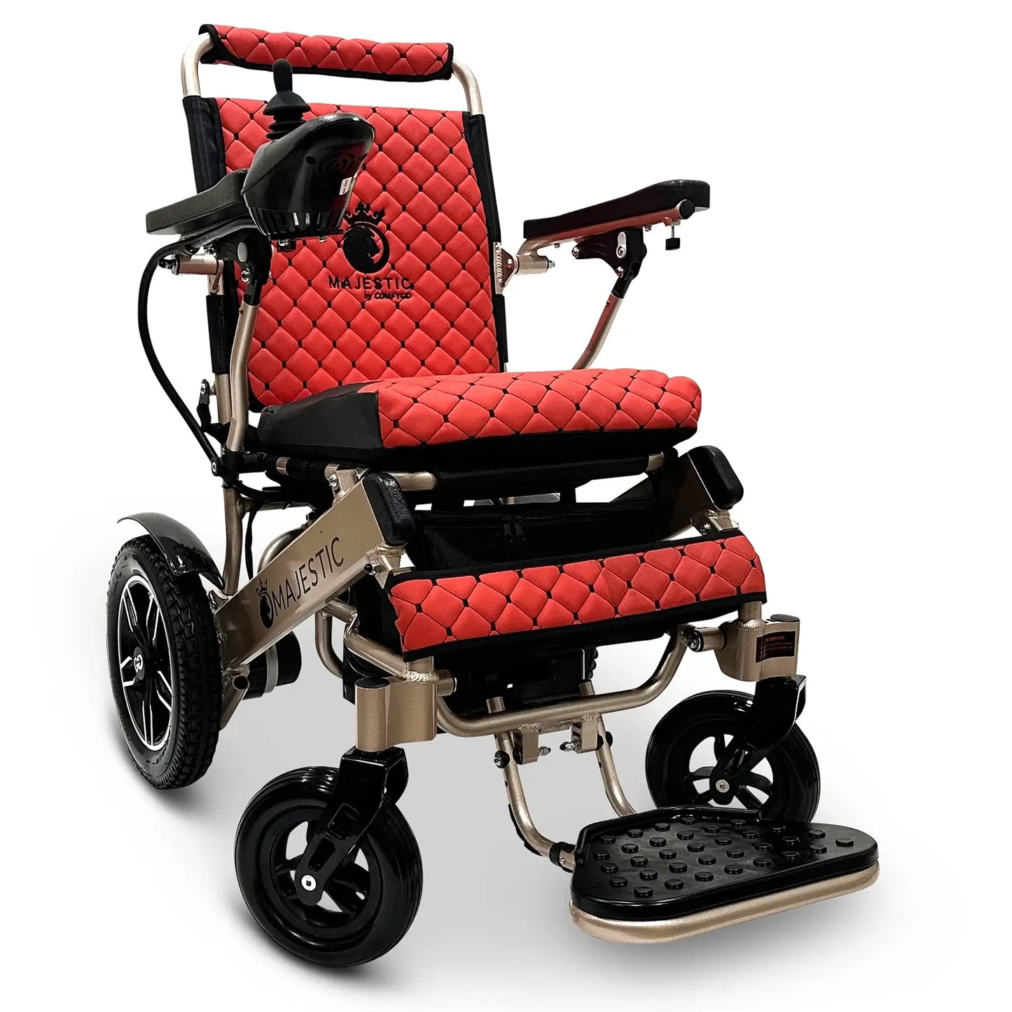 ComfyGo IQ-8000 Portable Electric Power Wheelchair | Lightweight & Foldable