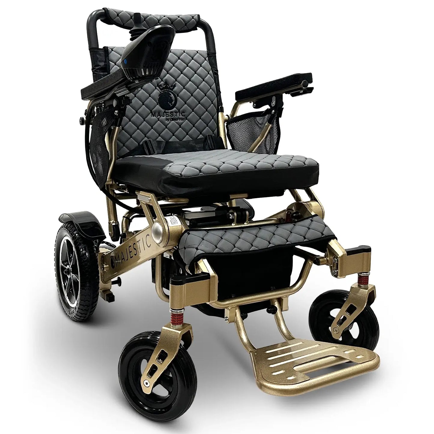 ComfyGo IQ-7000 Auto Folding Power Wheelchair with Remote Control