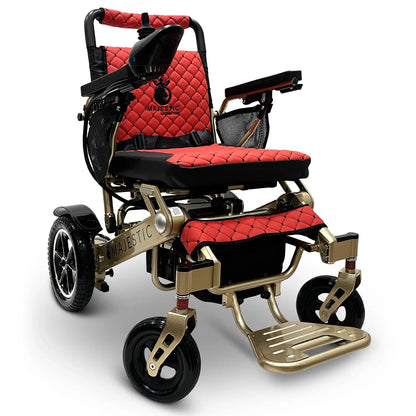 ComfyGo IQ-7000 Compact Electric Power Wheelchair with Remote & Long Battery Life