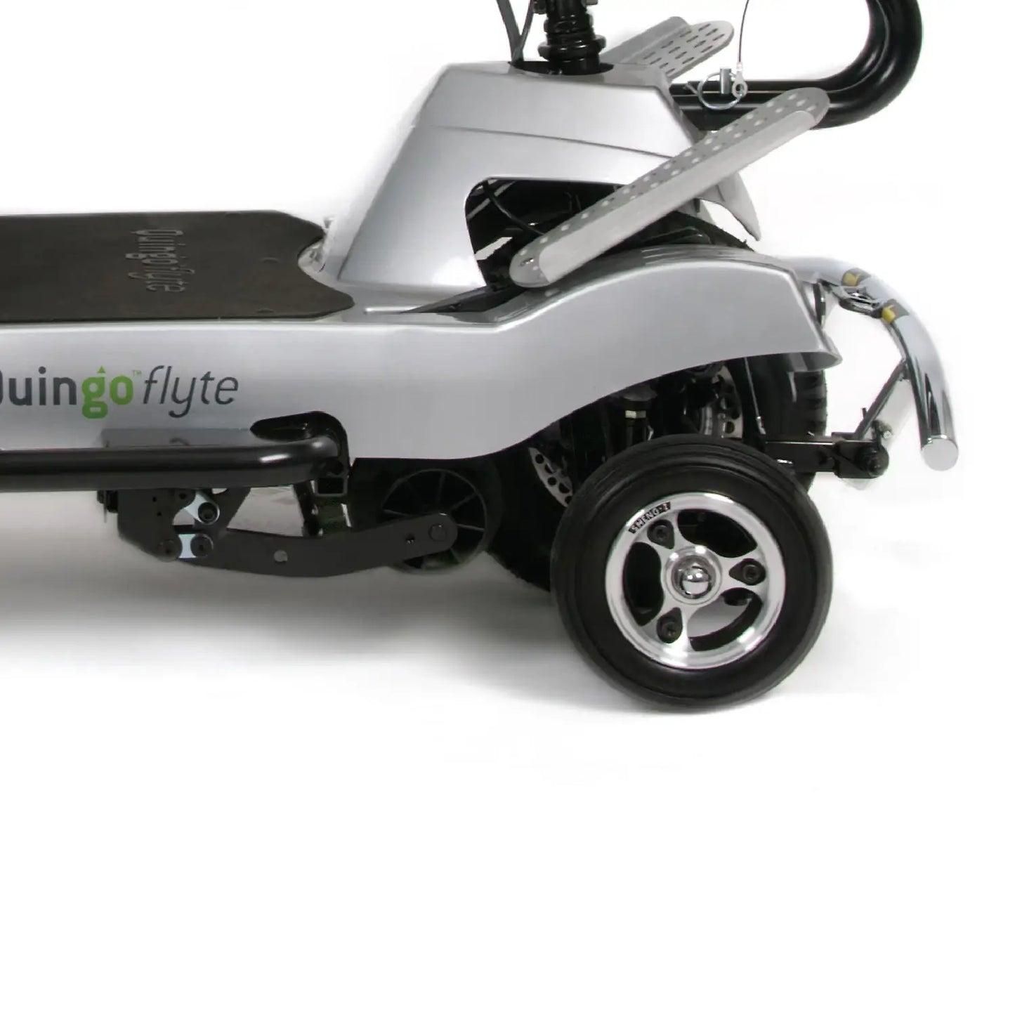 Quingo Flyte Mobility Scooter with MK2 Self Loading Ramp