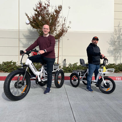 ComfyGo TRIO Crossover Lightweight Foldable Electric Tricycle