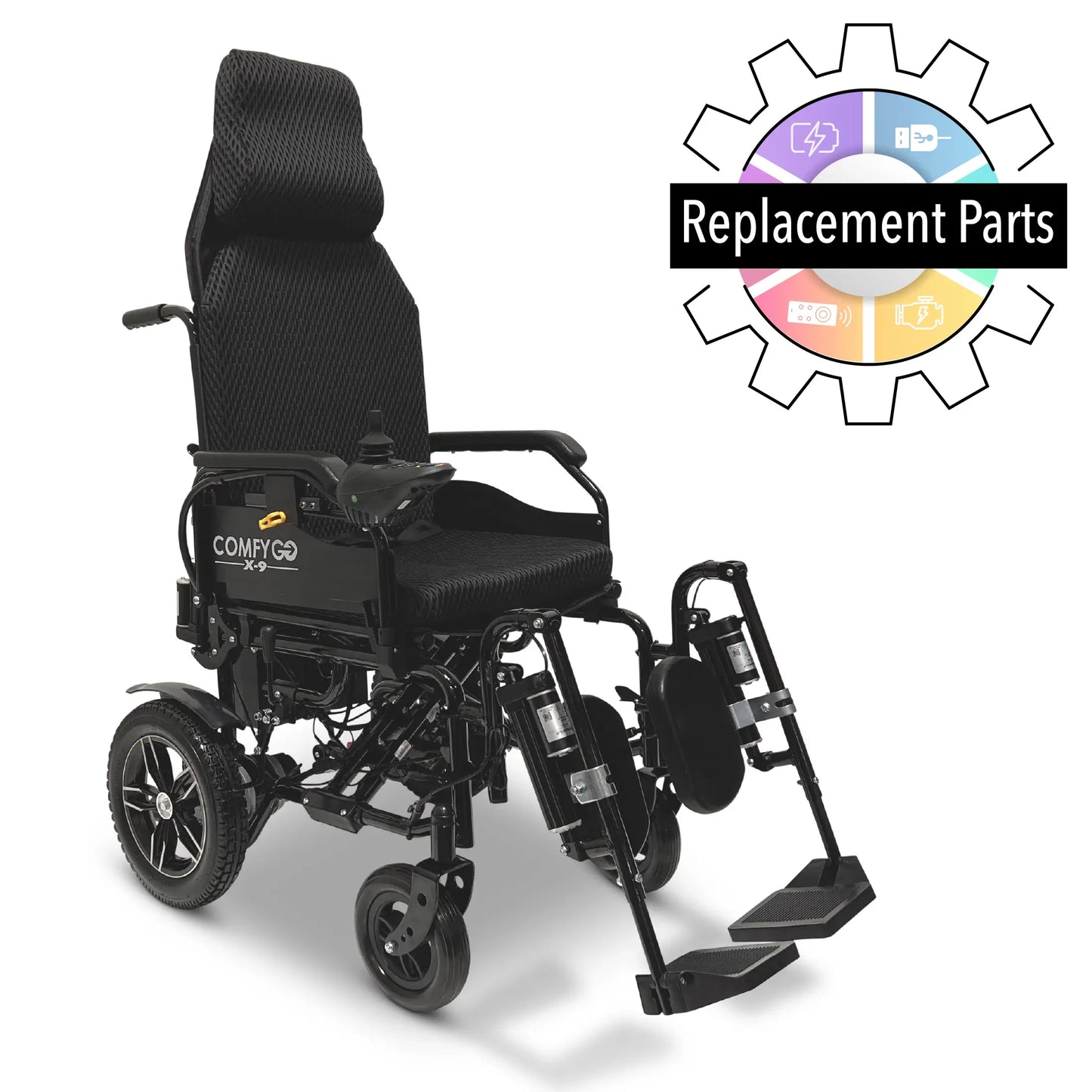 X-9 Electric Wheelchair Replacement Parts