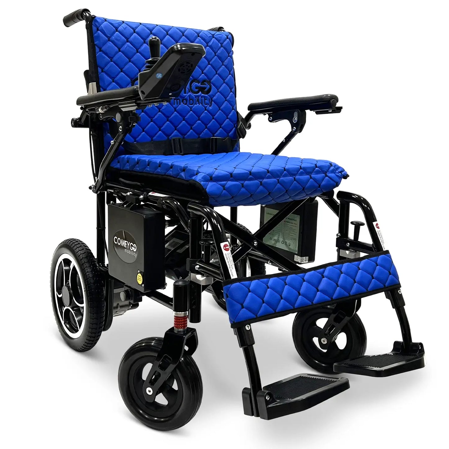 X-7 ComfyGO Lightweight Foldable Electric Wheelchair for Travel